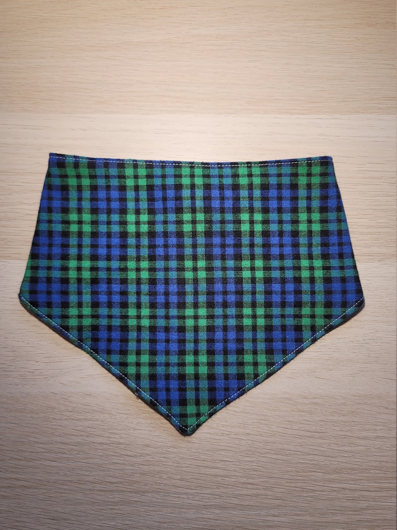Drool Bib Set of 2 Flannel Bandana Bib