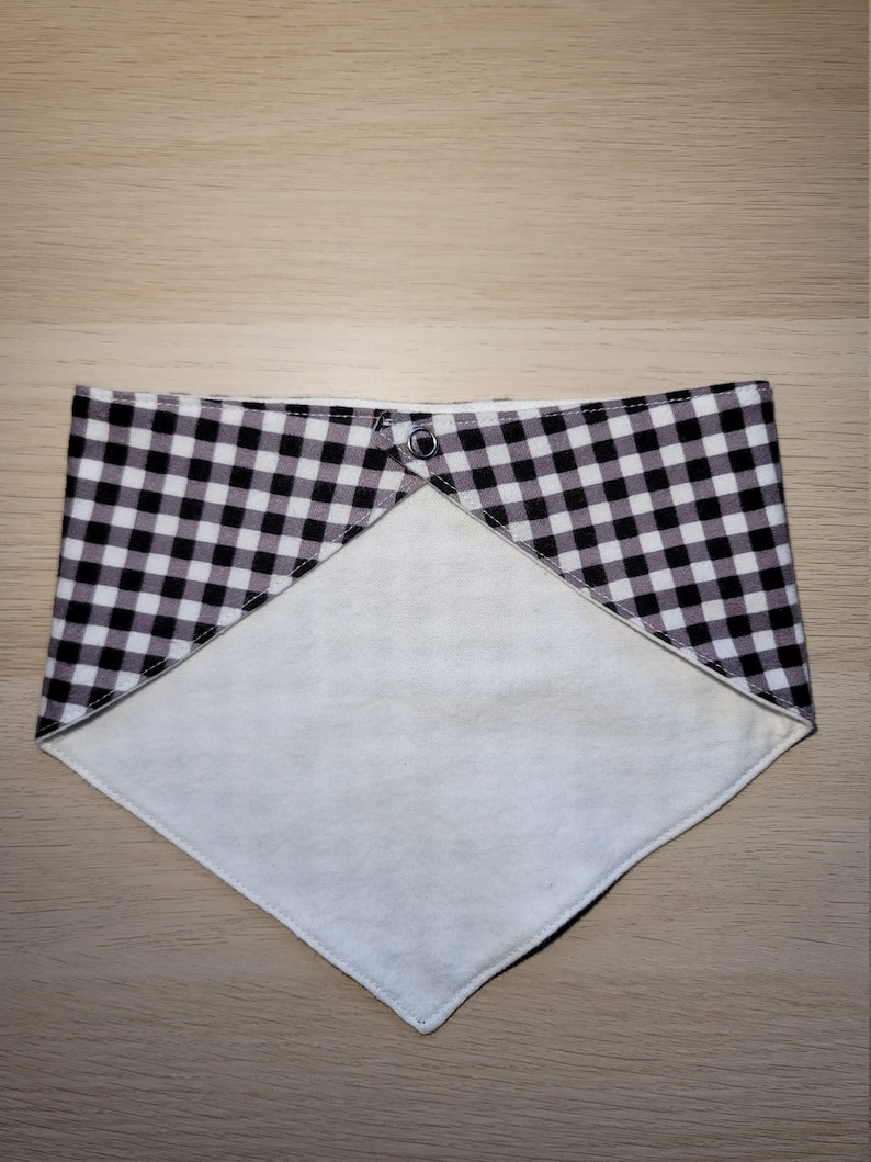 Drool Bib Set of 2 Flannel Bandana Bib