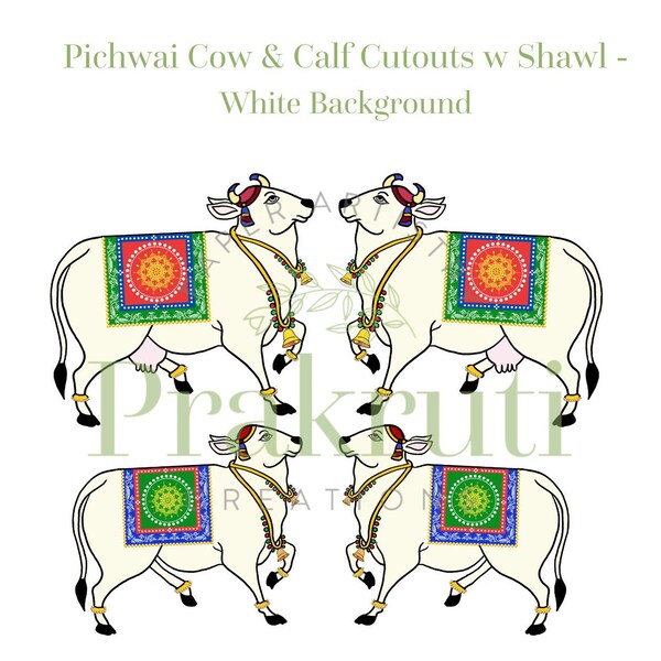 Buy Pichwai Cow Printout Online In India - Etsy India