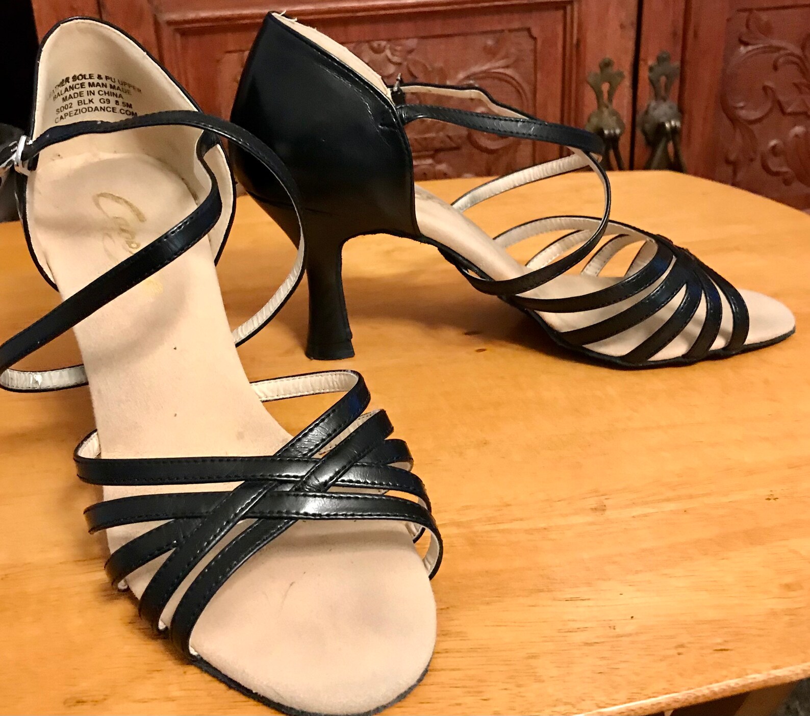 capezio rosa ballroom shoe