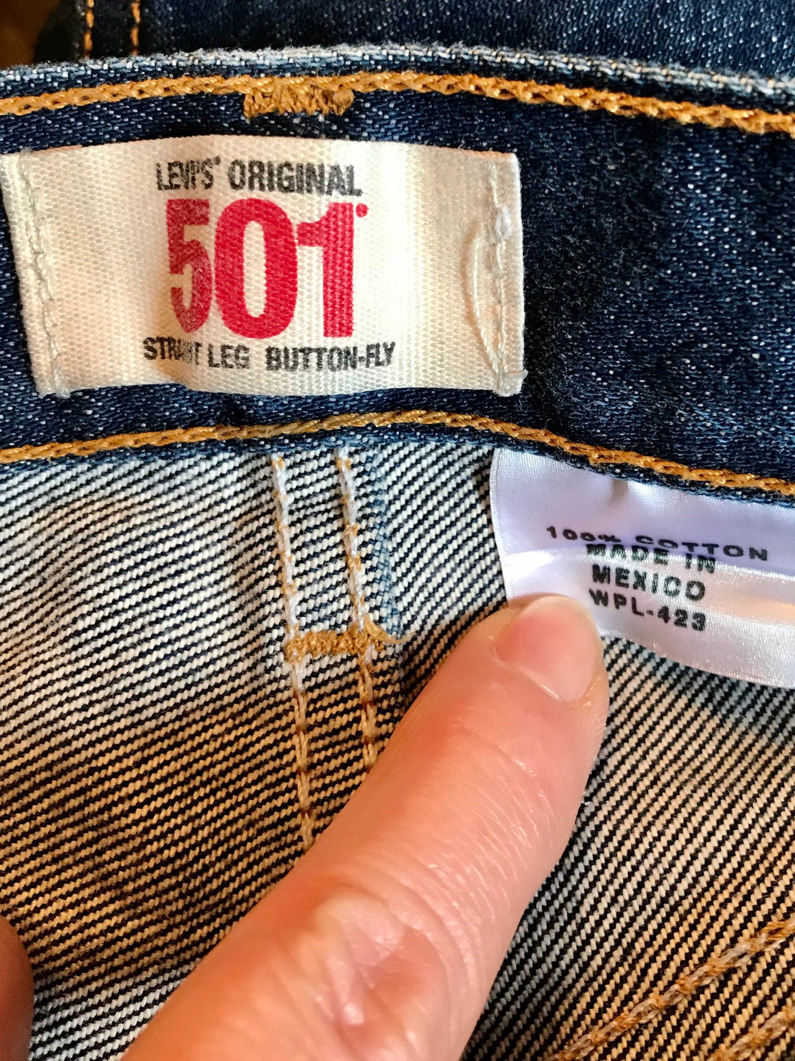 black 501 shrink to fit