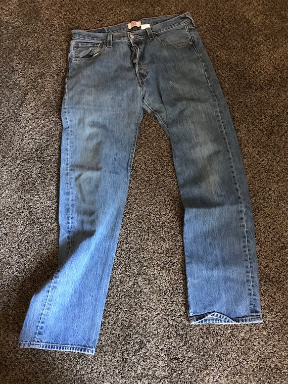 Vintage 90s Levis Original Button Fly 