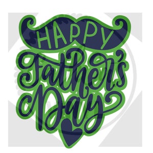Feliz dia dos pais em camadas svg, png, jpeg, arquivos de corte dxf para cricut, silhueta e cartão para impressão de máquinas de corte
