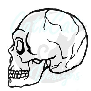Halloween skull black creepy spooky svg, dxf, png, jpeg cut files for cut machines, silhouette, cricut