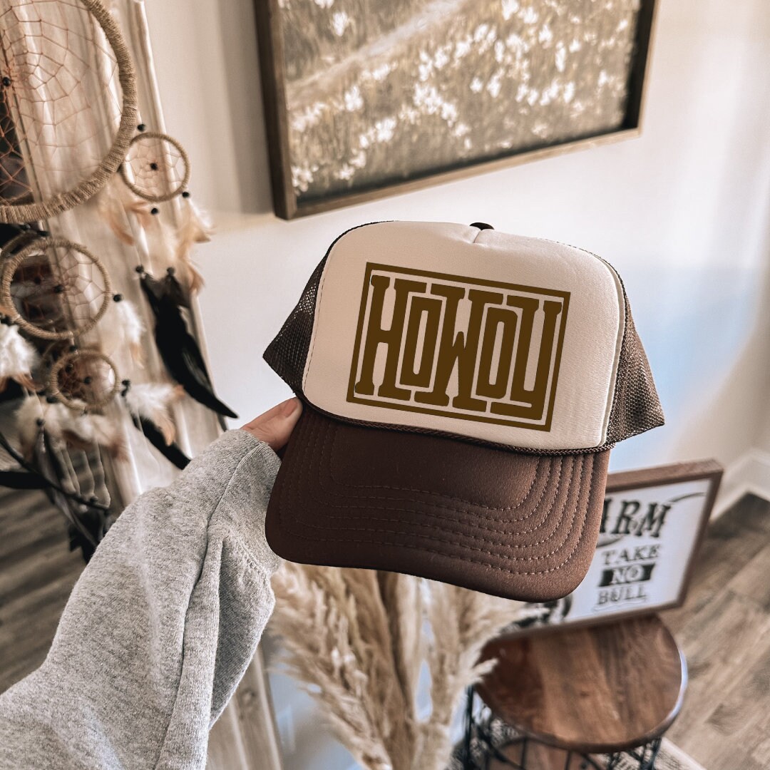 Howdy Trucker Hat, Retro Western Trucker, Save A Horse, Gift  display picture 1
