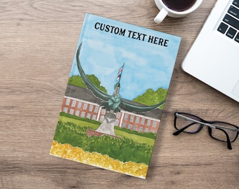 CUSTOM University Journal | Watercolor Painting Journal Cover