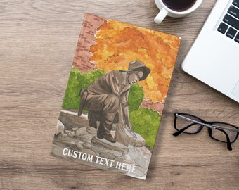 CUSTOM University Journal | Watercolor Painting Journal Cover