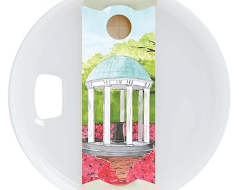 University Tumbler Tag | Watercolor Painting Tumbler Tag