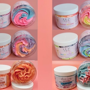 Natürliche Körperbutter, nicht fettende Shea & Mango Körperbutter, biologische Körperfeuchtigkeitscreme für trockene Haut, Selbstpflegegeschenk für sie