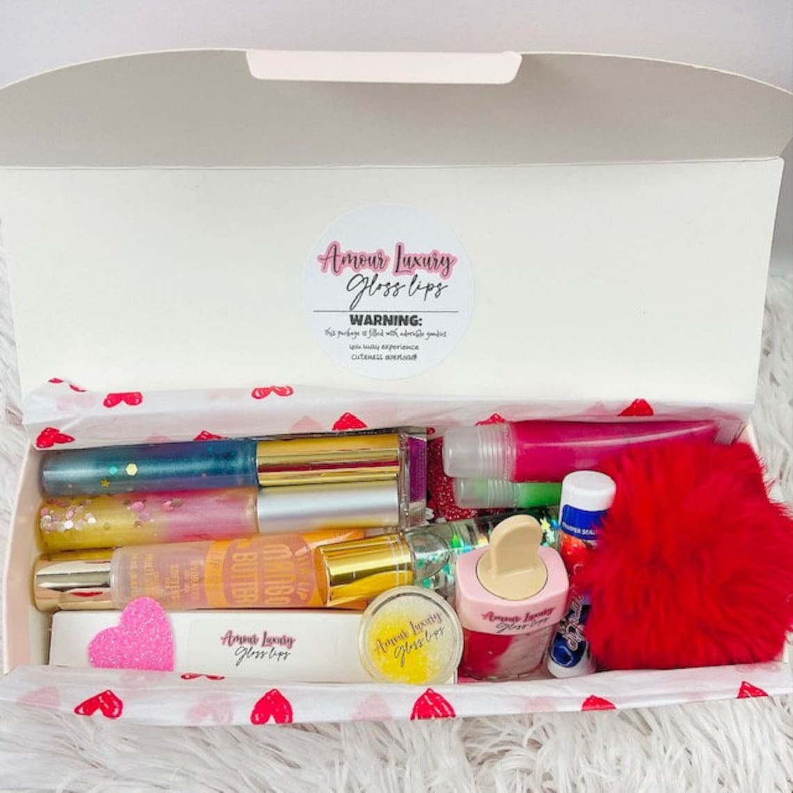 Lip Gloss Bundle Cute Lip Gloss Package Self Care Lip Gloss Etsy