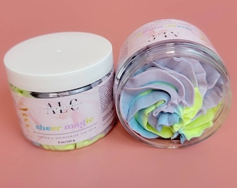 Jasmine & Cherry Blossom Whipped Body Butter, All Natural Moisturizer