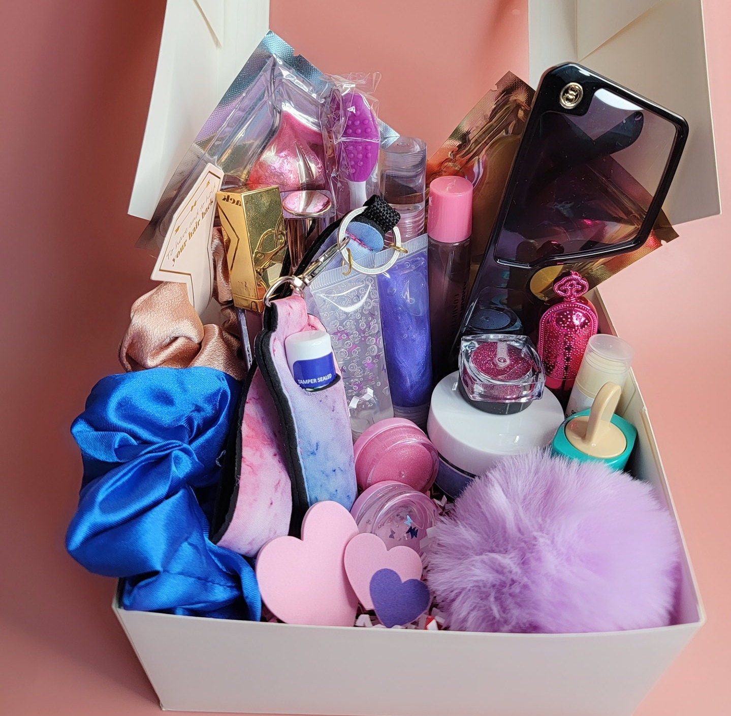 Personalized Makeup Box, Mini Personalized Beauty Box, Mini Makeup Case,  Personalized Makeup Case, Makeup Box, Flower Girl Box Gift 