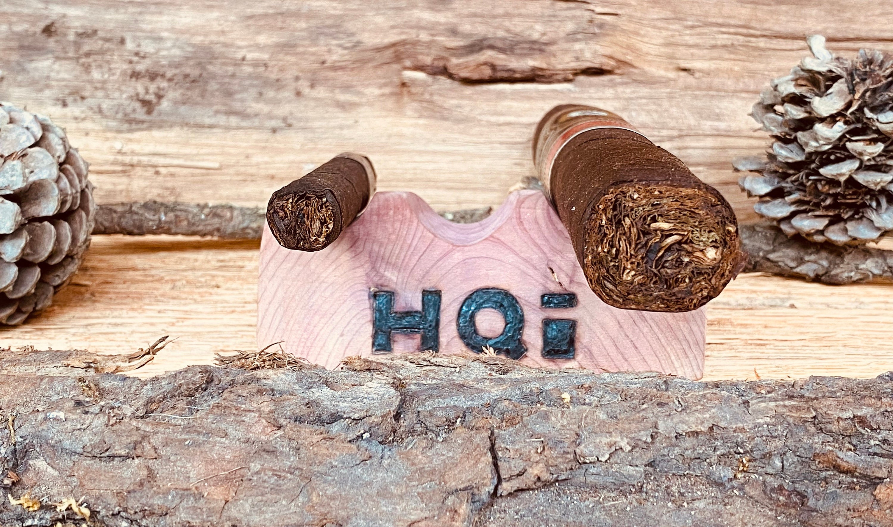 Natürlicher aromatischer Zedernholz 3-großer Zigarrenhalter | Etsy