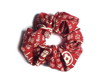 Kyoto Japanese Hair Scrunchie, Gift for Girlfriend, Gift for Mom, Gifts for Wife, Birthday Gifts for her