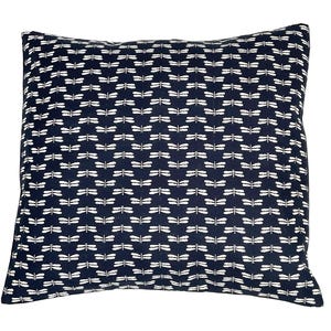 Japanese Dragonfly Cushion Cover - Japanese Tonbo Pillow Cover, Japanese Throw Pillowcase, Japanese Gifts, Japanese Cotton Pillowcase