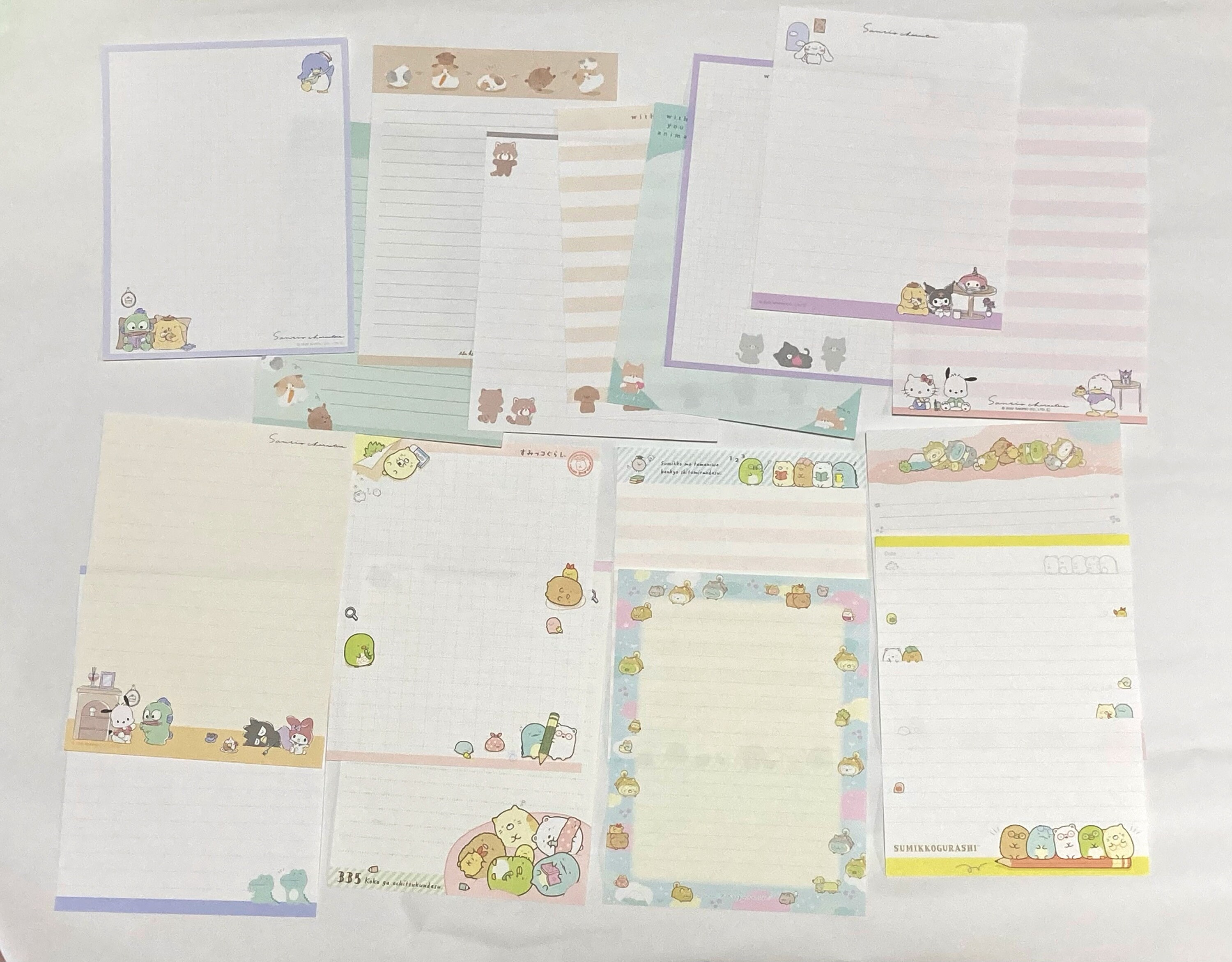 Kawaii Japanese Stationery Cute Letter Set Etsy
