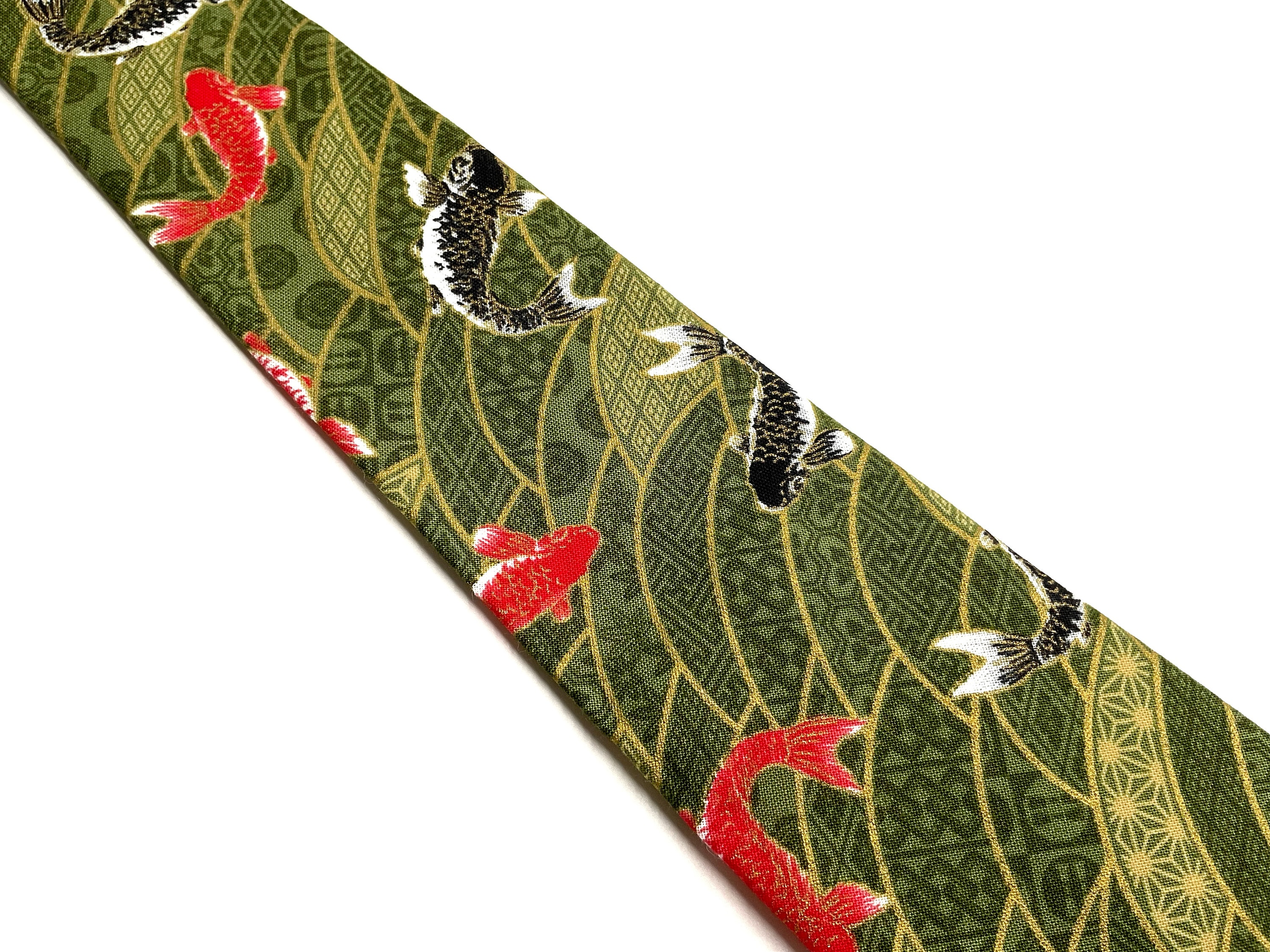 Robert Koi Fish Jacquard Necktie main image 0