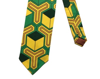 Kikko Kimono Traditionelle japanische Muster Krawatte - Geburtstagsgeschenk Krawatte, Valentinstag Geschenk, japanisches Geschenk für ihn, Papa