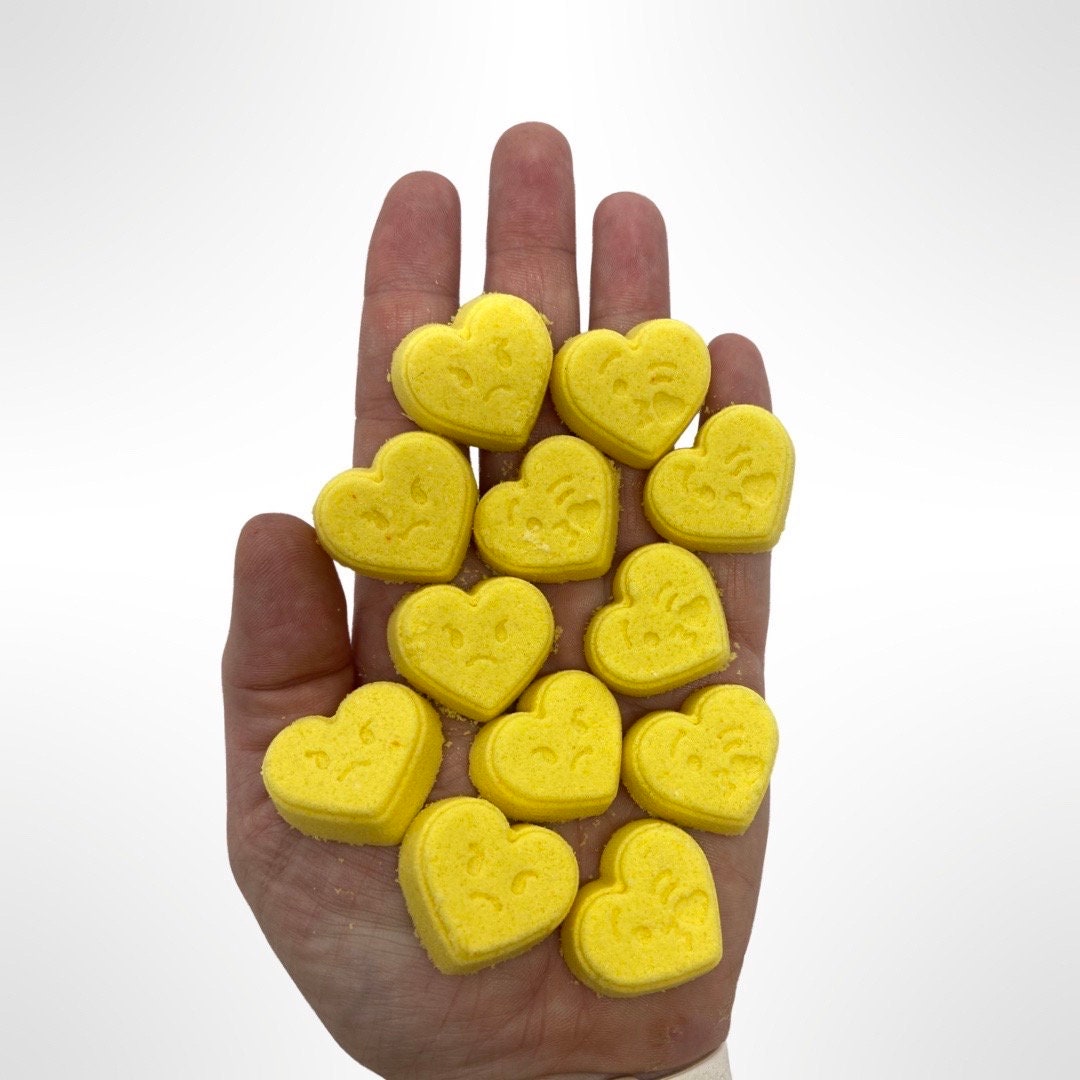 Micro Mini Heart Emoji Bath Bomb Mold Etsy Micro mini heart emoji bath bomb mold etsy
