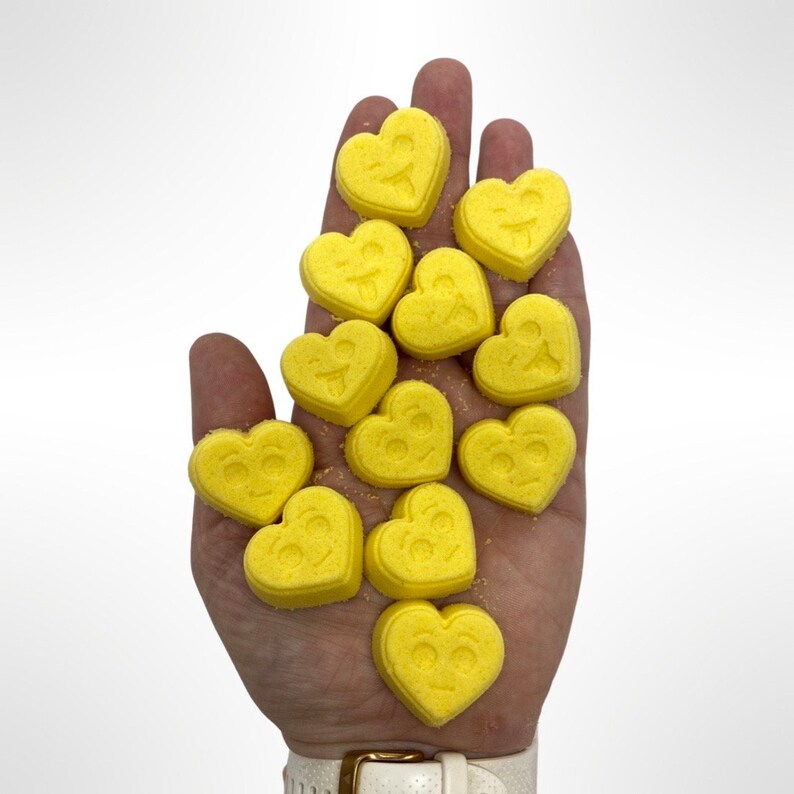 Micro Mini Heart Emoji Bath Bomb Mold Etsy Micro mini heart emoji bath bomb mold etsy