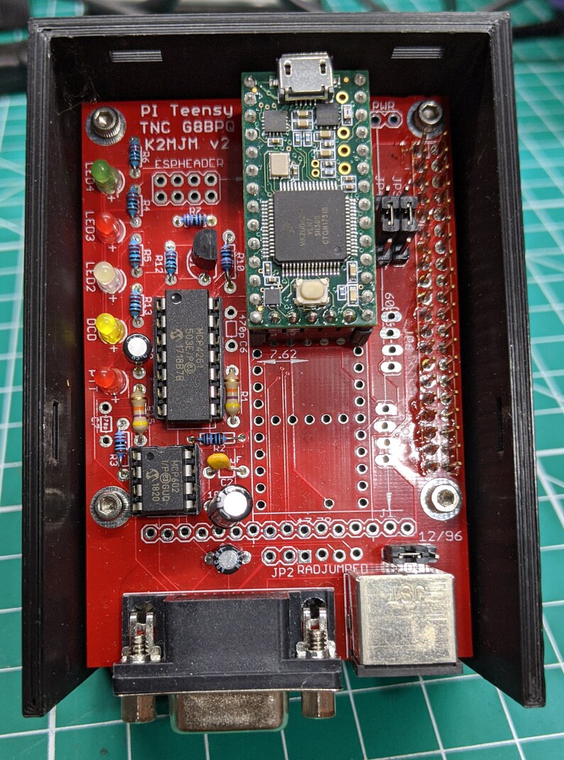 TNC-Pi9k6  Raspberry Pi Hat w/Teensy 3.6  Kit image 1