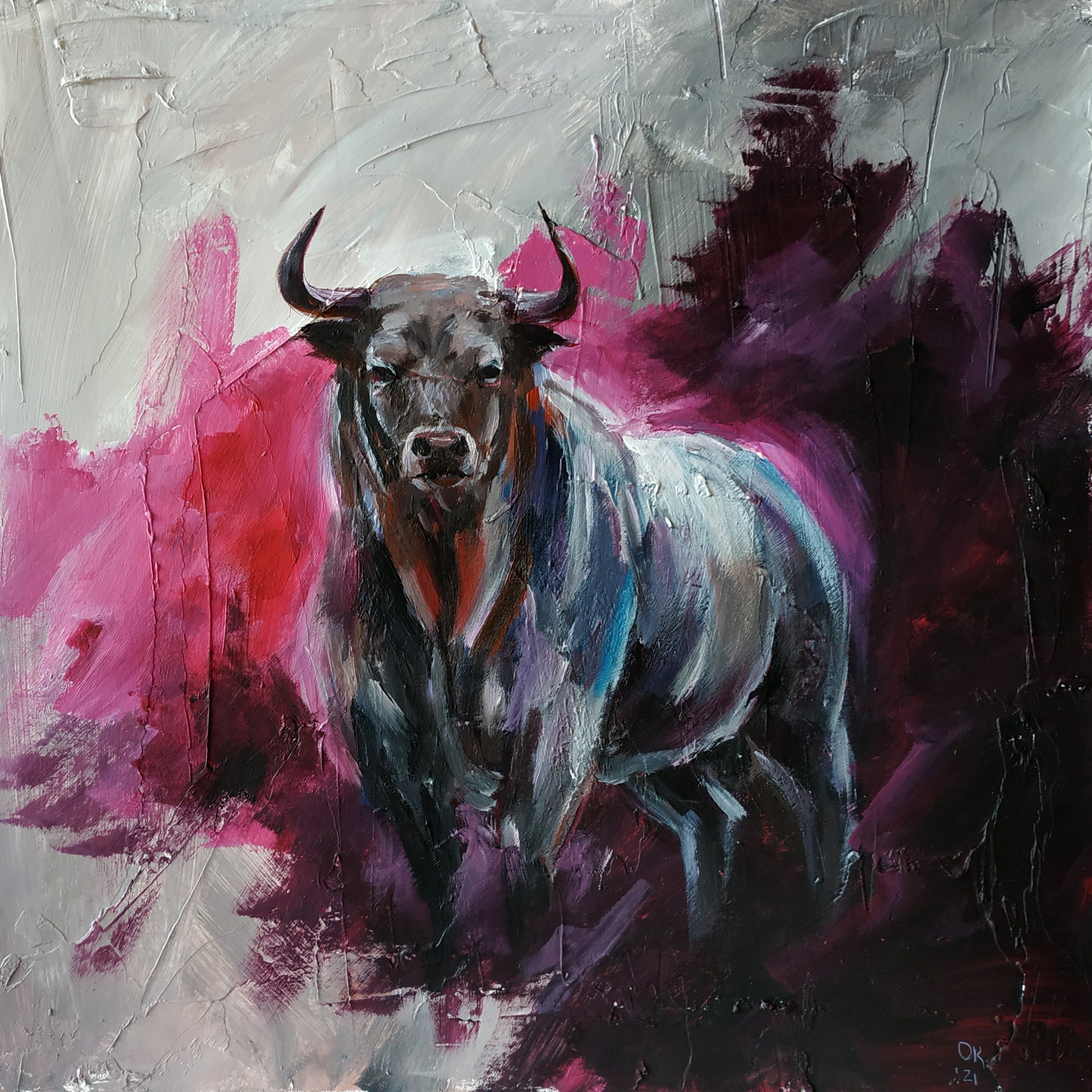 Stier Bilder Kunst:  Zeichnen mit Kraft und Schönheit