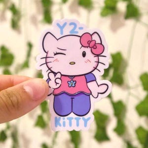 Y2-Kitty Sticker