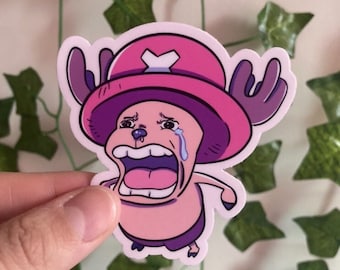 Sad Reindeer Crying Sticker