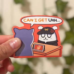 Can I Get Uhh... Sticker | Ghost Puppy