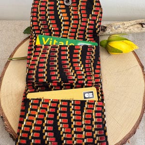 Porte-carte coloré/cartes de crédit/protège carte/cadeau pratique/cadeau petit prix/cadeau fait main/rangement pour carte/pochette carte