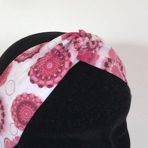 Dubbele hoofdband / bloem hoofdband / gekleurde hoofdband / elegante en glamoureuze hoofdband / vrouwen hoofdband / katoenen hoofdband / fancy hoofdband / hoofdband / twist