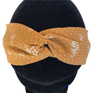 Dubbele hoofdband / bloemen hoofdband / kleurrijke hoofdband / elegante en glamoureuze hoofdband / vrouwen hoofdband / hoofdband / katoenen hoofdband / fancy hoofdband / hoofd / hoofd / twist