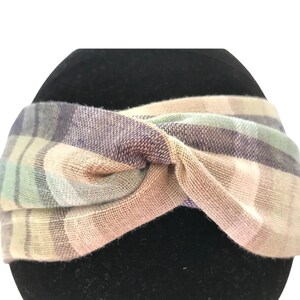Dubbele hoofdband / bloem hoofdband / gekleurde hoofdband / elegante en glamoureuze hoofdband / vrouwen hoofdband / katoenen hoofdband / fancy hoofdband / hoofdband / twist