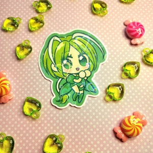 Mew Mew Power chibi holographic stickers image 5