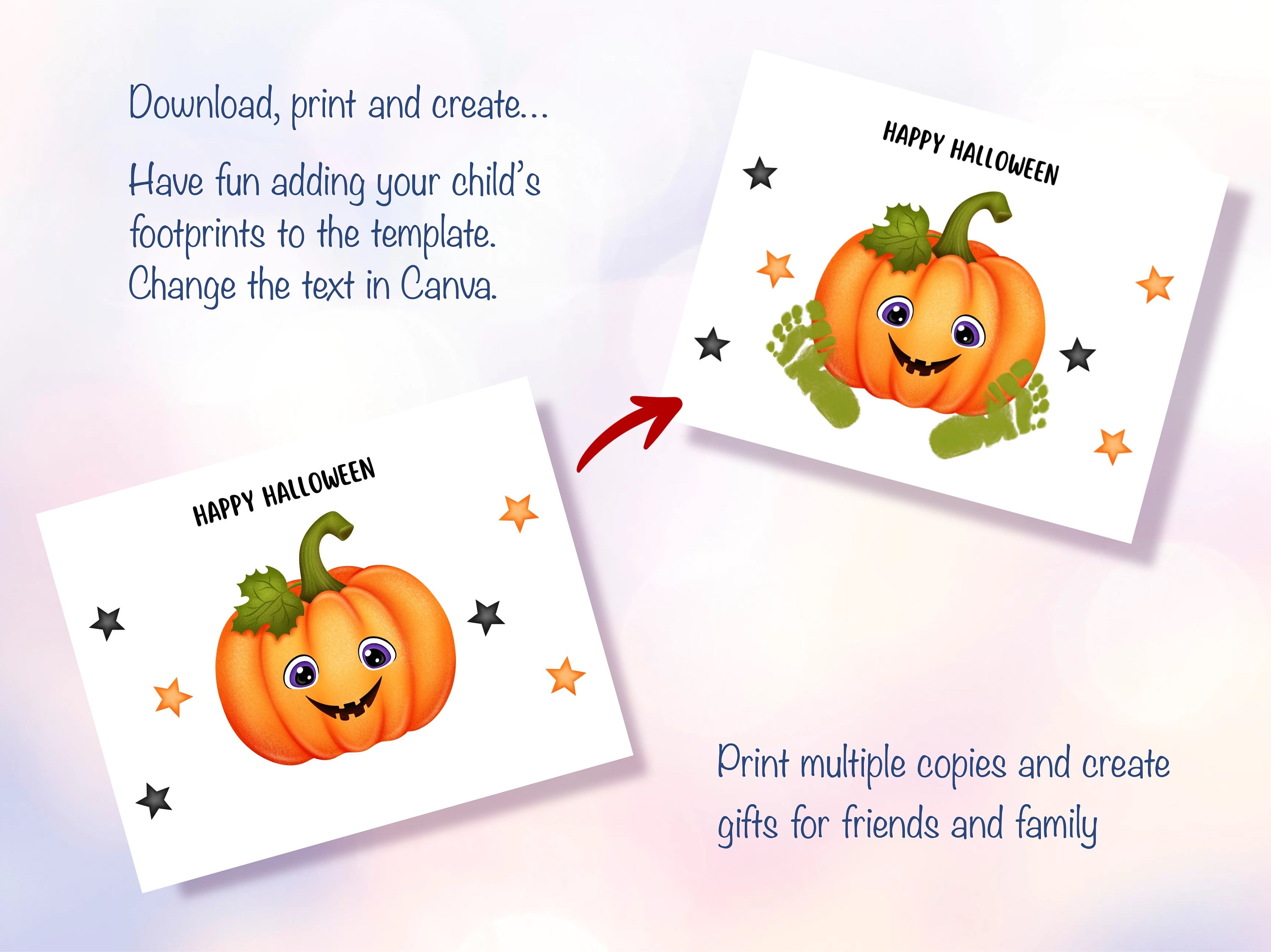 Fußabdruck Kleiner Kürbis, Fußabdruck Füße Handabdruck, Halloween Kunst ... Fußabdruck Kleiner Kürbis, Fußabdruck Füße Handabdruck, Halloween Kunst ...