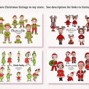 Cute Santa Claus Yourself DIY, Add Your Own Photo, Christmas Decor - Etsy