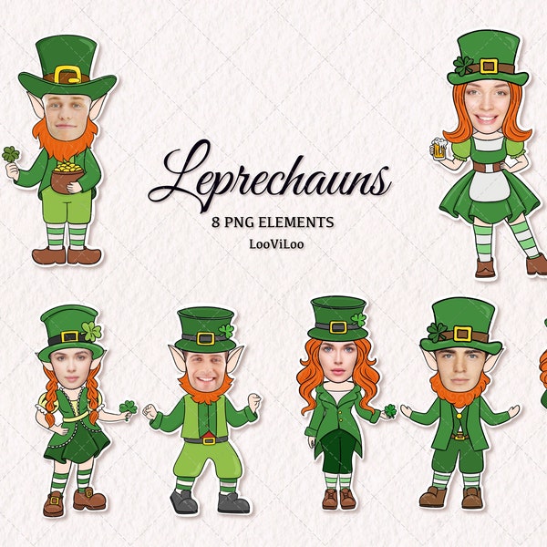 St Patrick's Day, Add your Own Photo, Leprechaun Yourself Face Photo