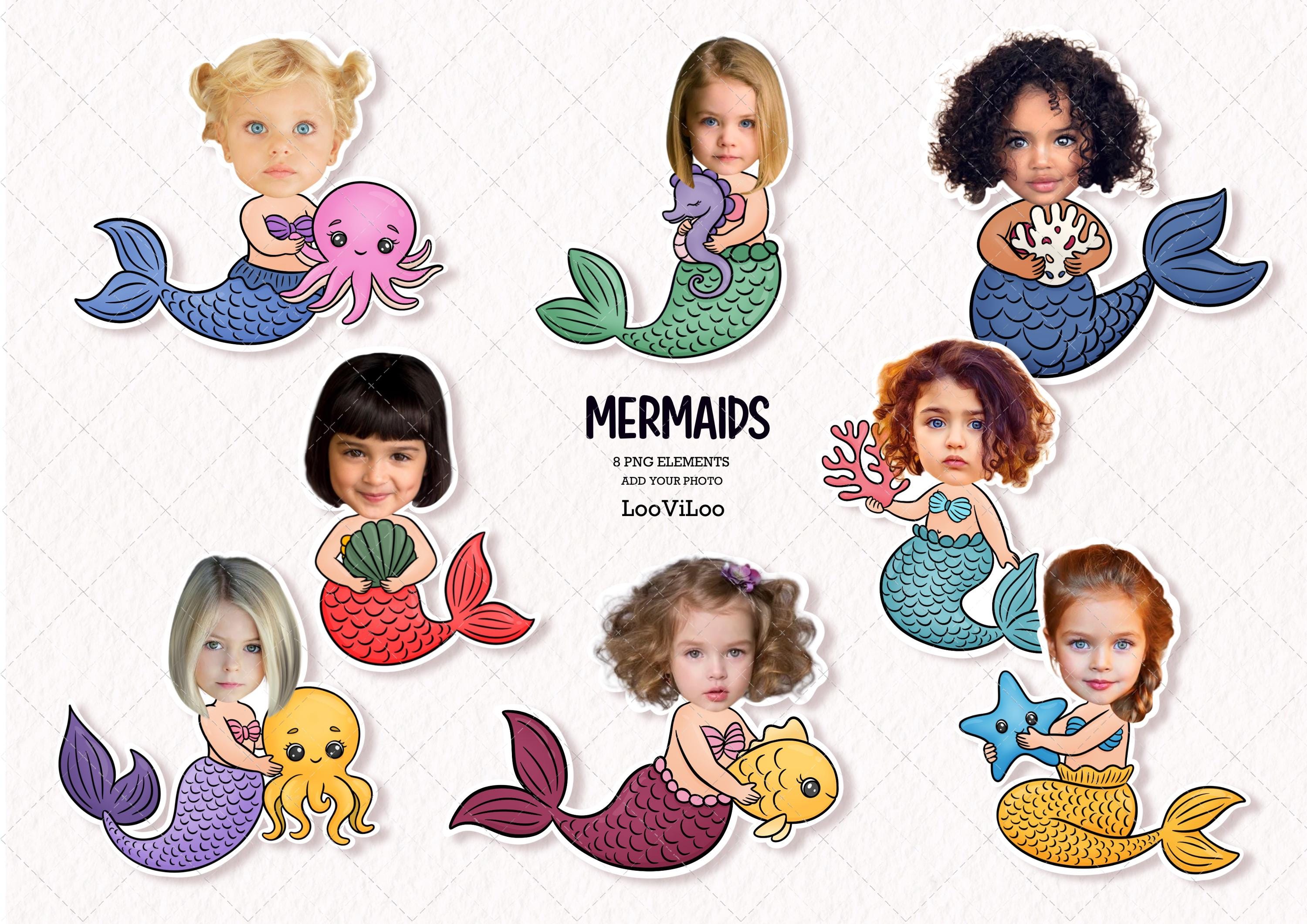 Mermaids Add your Own Photo
