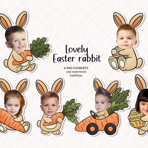 Paashaas Kids YourSelf DIY, Add your Face, paasdecor