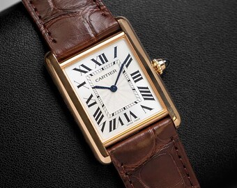 Cartier Tank Louis Cartier Grande Oro Rosa