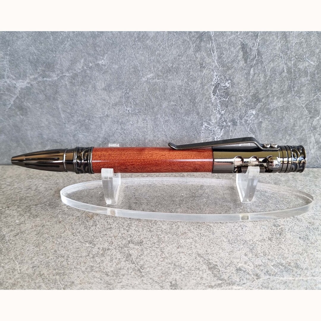 Australian Mulga Timber on a Gear Shift Quality Click Pen With Etsy