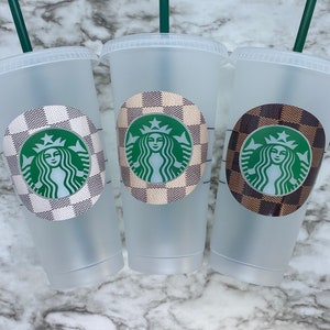 LV Cup 20oz  Fancy cup, Diy tumblers, Gift wrapping techniques