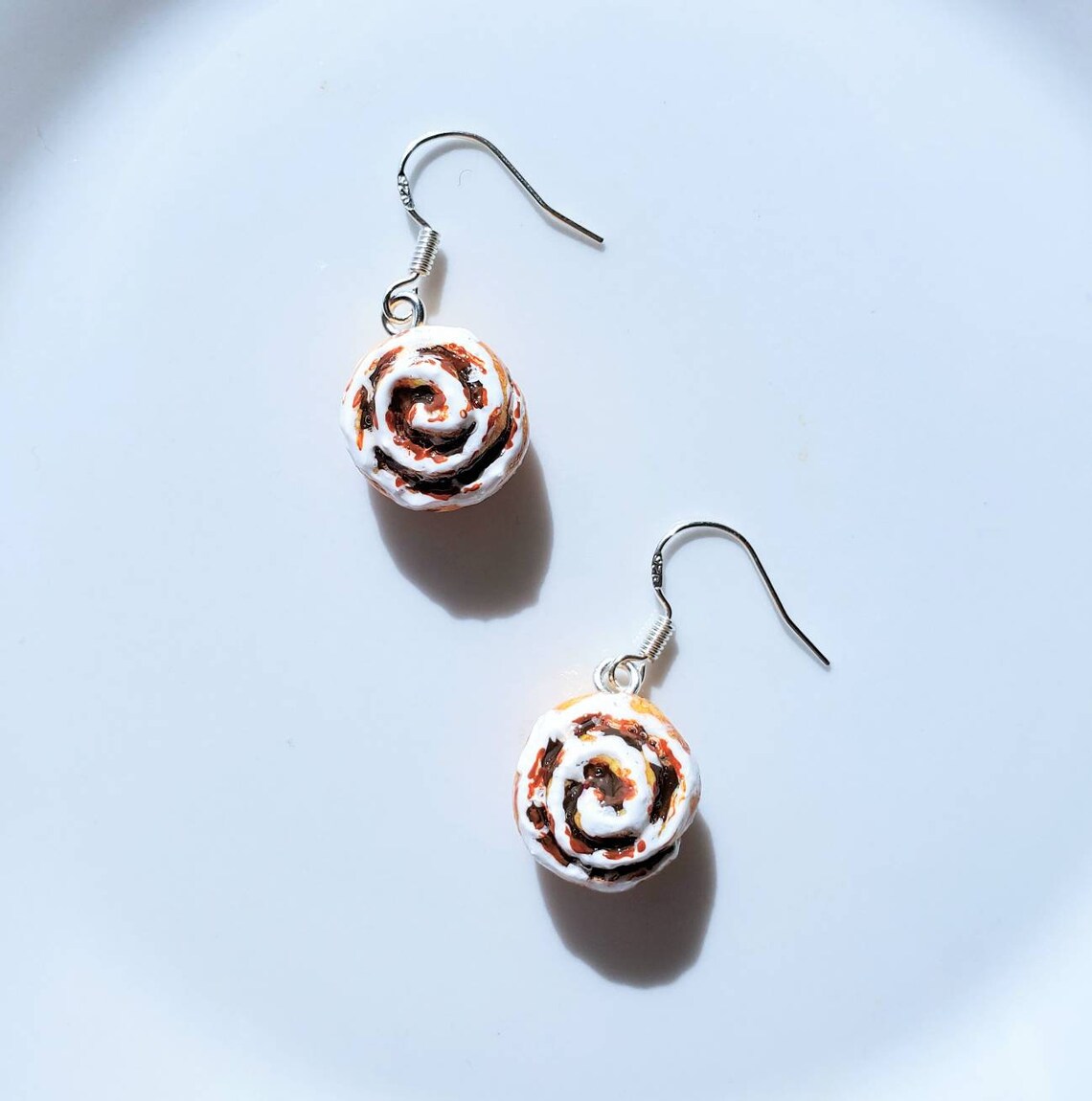 Handmade Cinnamon Roll Earrings Etsy