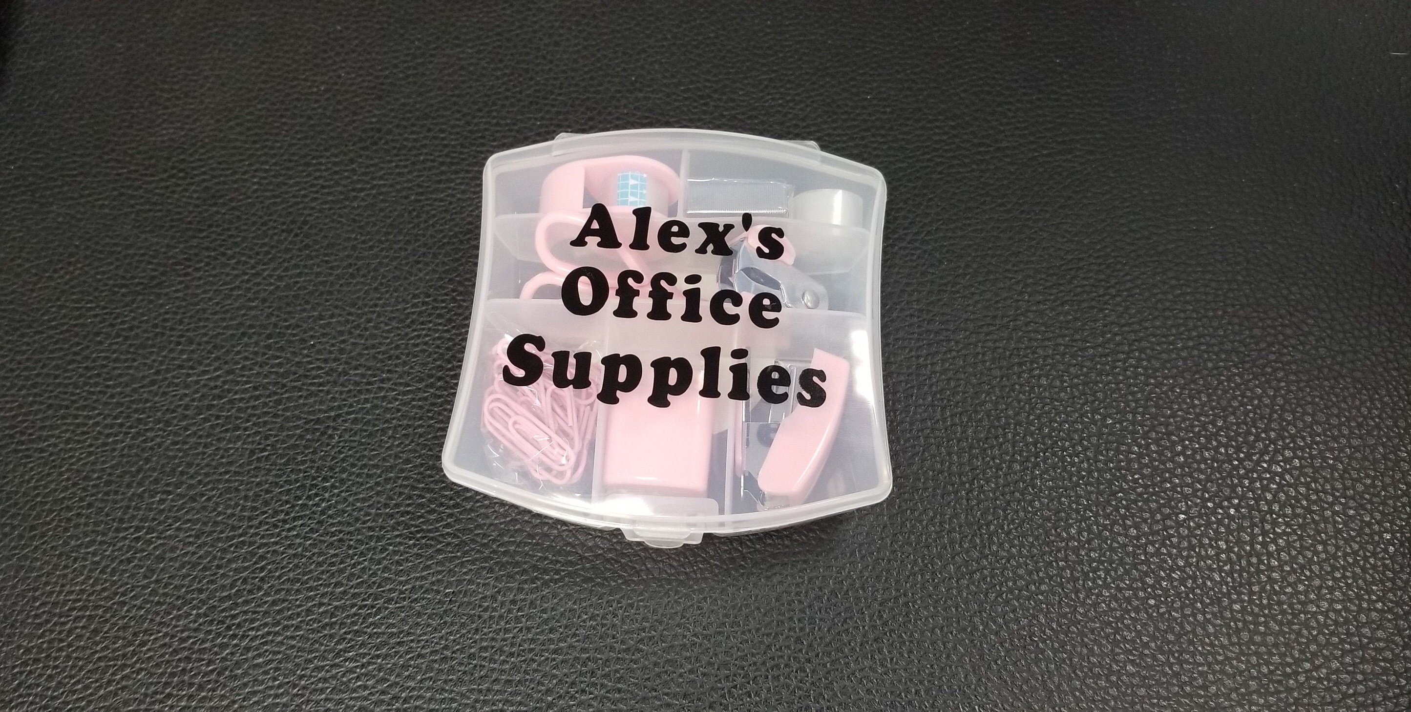 Personalized Mini Office Supply Kit/ Personalized School Etsy