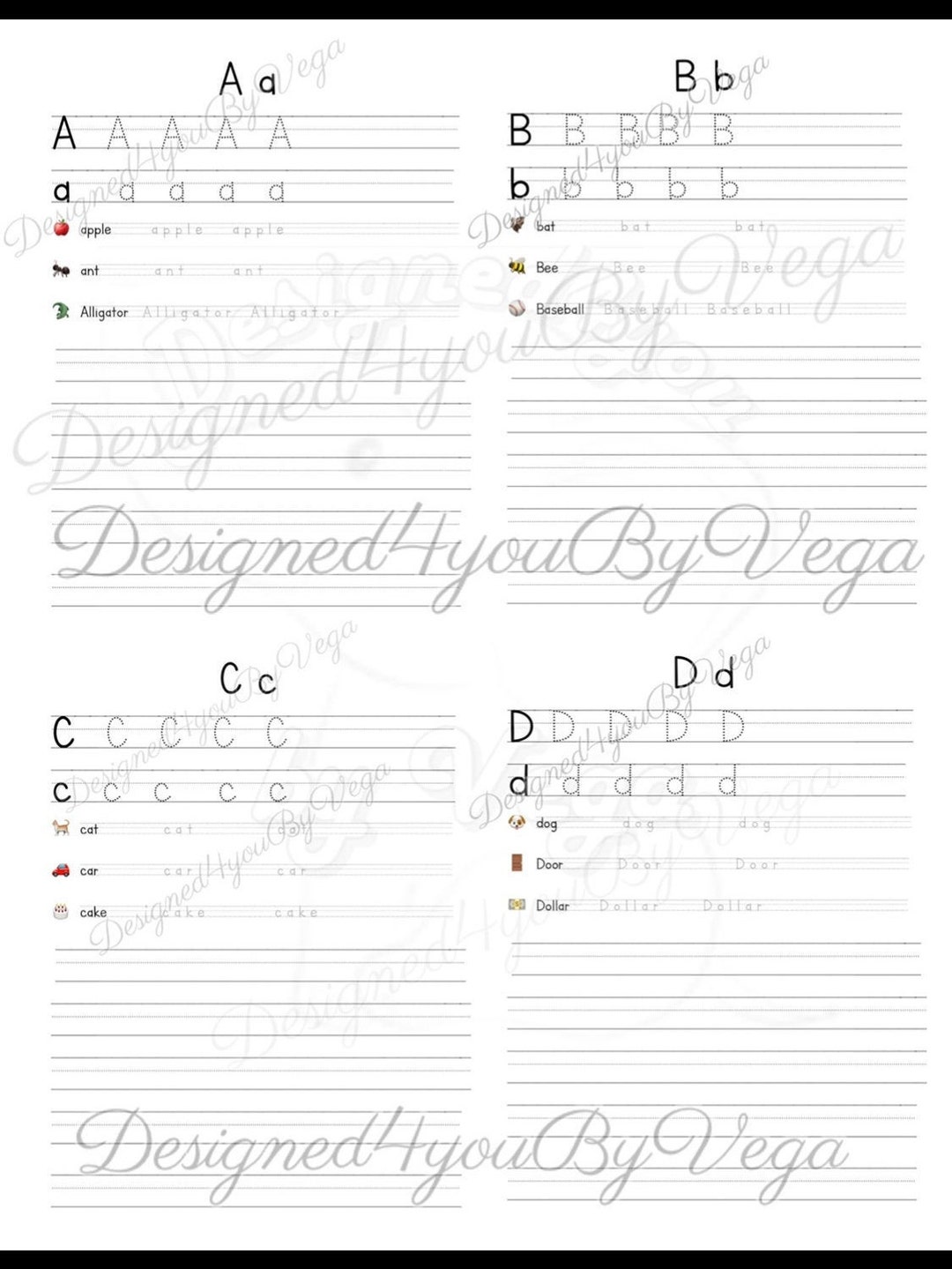 The Work Pages A-Z Work Pages - Etsy