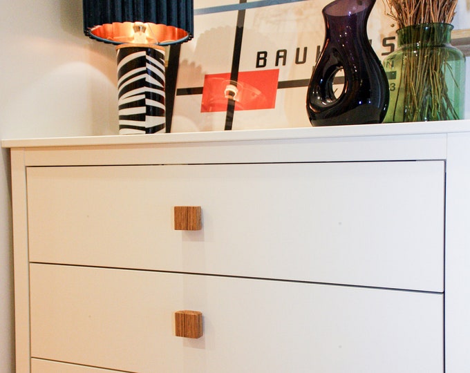 Wooden knobs, drawer pull, handmade cabinet handles, drawer handles available in oak, ash, walnut, mahogany.