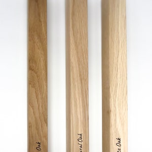 Minimalist oak wood handles 130cm, 140cm, Ikea pax upgrade. image 2