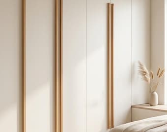 Maniglie per mobili in rovere – Maniglie per cassetti in legno massello per armadi IKEA PAX