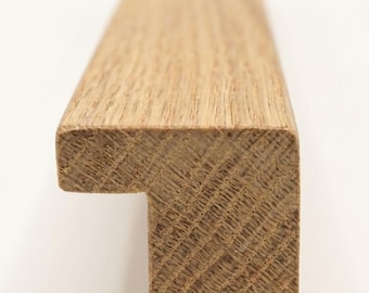 Minimalist oak handles, Ikea pax upgrade, new design, 35-70cm.