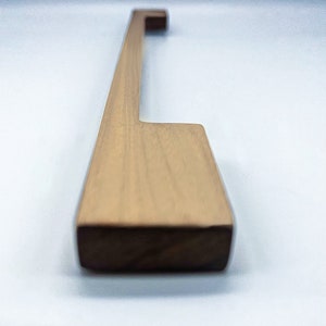Minimalist oak wood handles, Ikea pax upgrade, new design, 110cm.